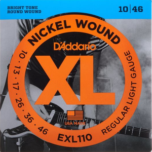 Juego de Cuerdas para Guitarra Eléctrica D´Addario EXL110