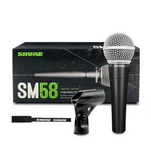 Micrófono Vocal Cardioide Shure SM58-LC