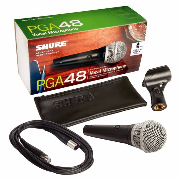 Micrófono Dinámico Cardioide Shure PGA48-XLR