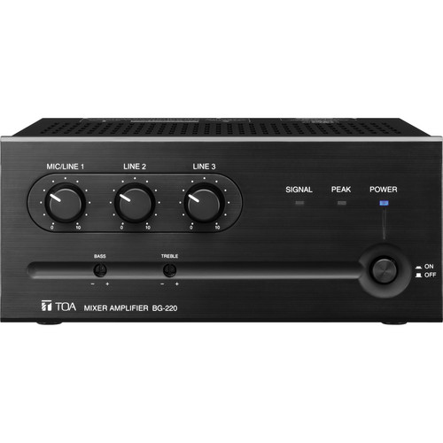 Amplificador y Mezclador TOA BG220CU