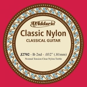 Cuerda 2da. de Nailon D´Addario EJ2702