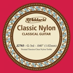 Cuerda 3ra. de Nailon D´Addario EJ2703