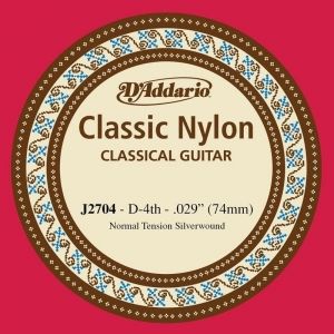 Cuerda 4ta. de Nailon D´Addario EJ2704