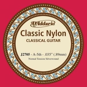 Cuerda 5ta. de Nailon D´Addario EJ2705