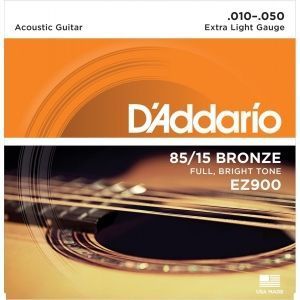 Juego de cuerdas de Metal para Guitarra Acústica D´Addario EZ900