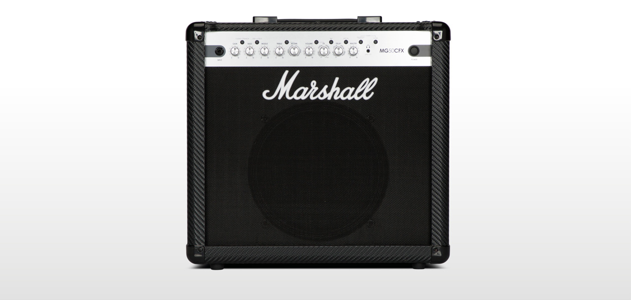 Amplificador para Guitarra Marshall MG50CFX - Musicolor - El Color de la  Música