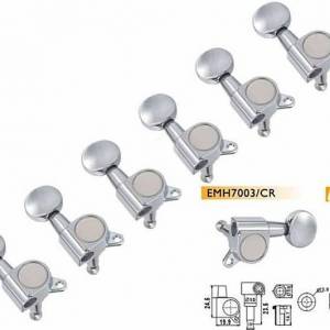 Clavijero para Guitarra Eléctrica Dr Parts EMH7003CR