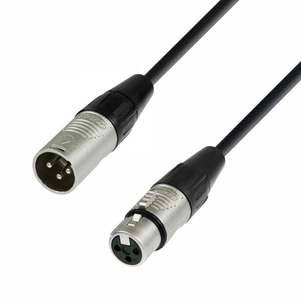 Cable para Micrófono de 1 Mt Adam Hall K3MM0100
