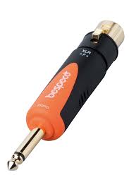 Adaptador de XLR hembra a 1/4 macho mono SLAD500