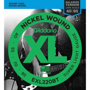 Juego de Cuerdas para Bajo D´Addario EXL220BT