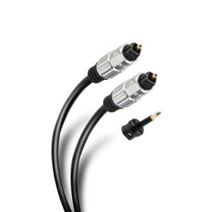 Cable Toslink de Fibra Óptica Steren de 2 Mts.