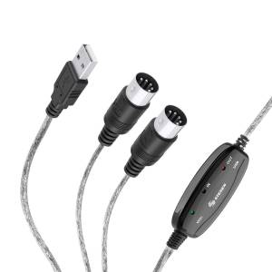 Adaptador de Midi a USB STEREN