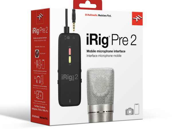 Interfaz de Audio Irig Pre 2