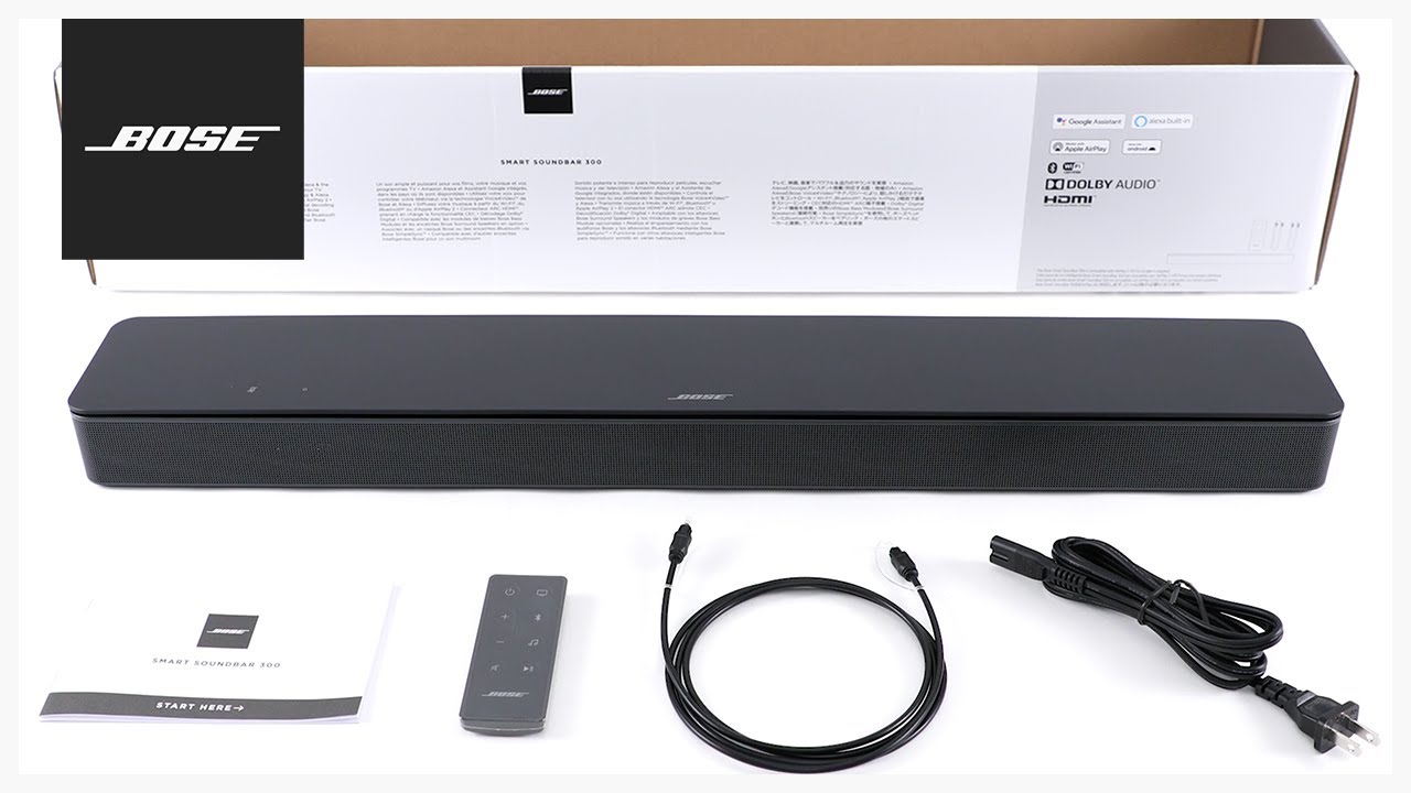 Barra de Sonido Bose Smart Soundbar 300 - Musicolor - El Color de