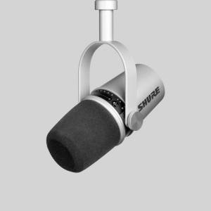 Micrófono Dinámico para Podcast Shure MV7