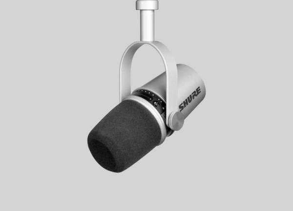Micrófono Dinámico para Podcast Shure MV7