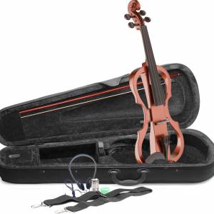 Violín Eléctrico de 4/4 Stagg EVNX44VBR