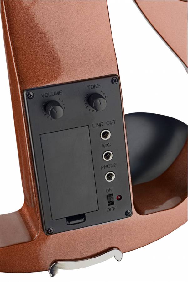 Violín Eléctrico de 4/4 Stagg EVNX44VBR - Image 2