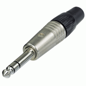 Conector de 1/4 estéreo Neutrik NP3C