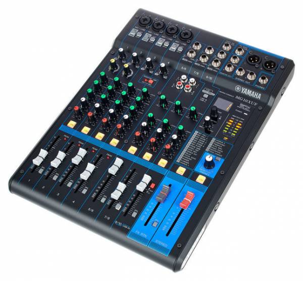 Mezcladora de 10 Canales con efectos Yamaha MG10XUF
