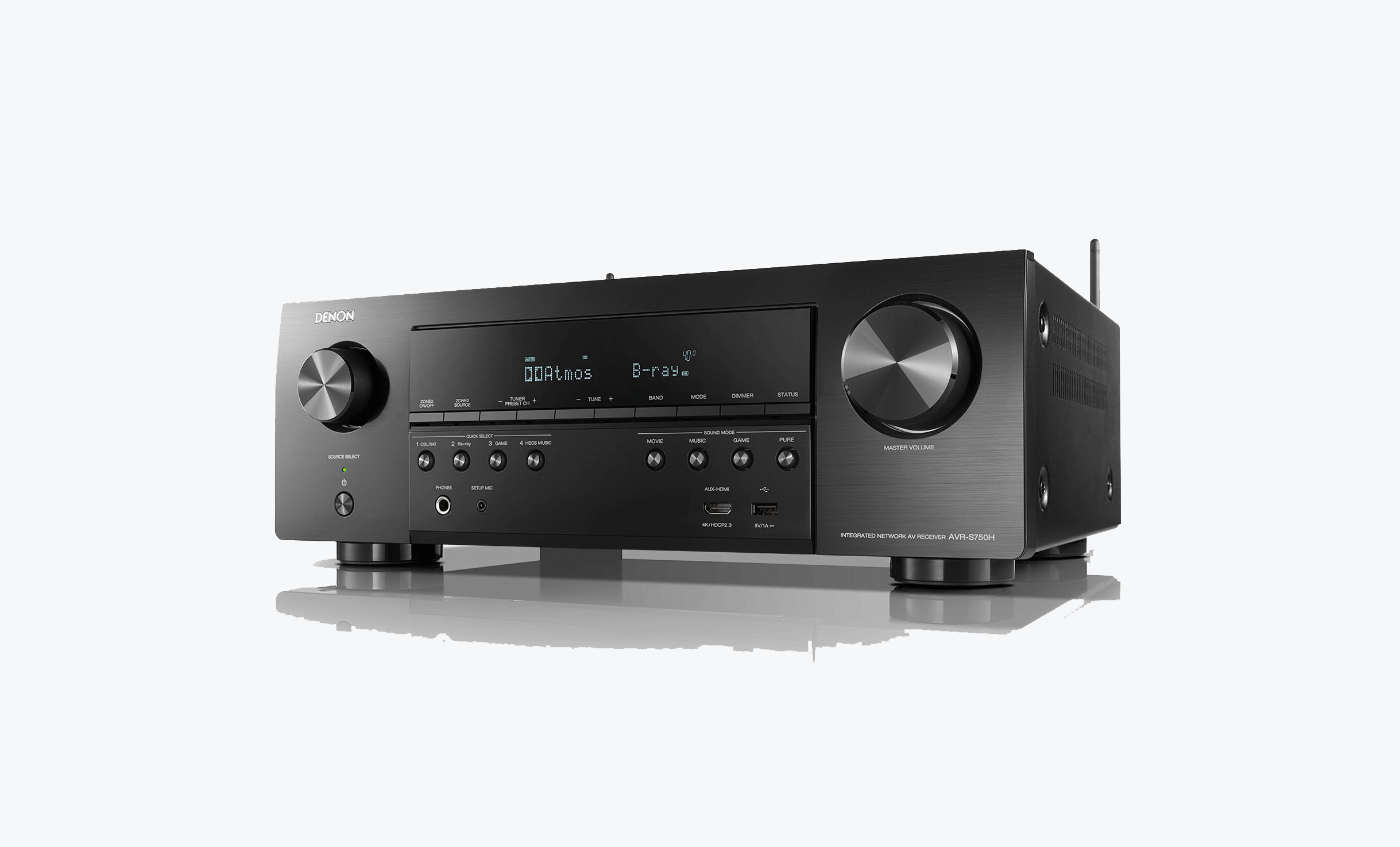 Amplificador Home Theater de 7.2 canales Denon AVR-S750H - Musicolor - El  Color de la Música