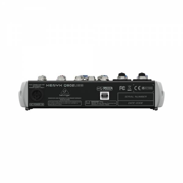 Mezcladora de 4 canales con USB Behringer XENYX Q802USB - Image 2