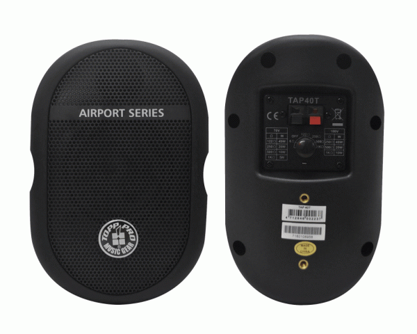 Parlante de superficie de 2 vías 4" Topp Pro TAP-40T