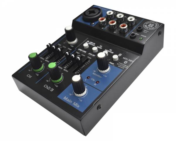 Mezclador de 3 canales con USB y Bluetooth Topp Pro MXi3BT - Image 2