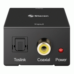 Convertidor de Audio Digital a Análogo Steren 252-900