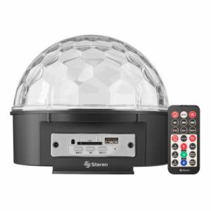 Luz led esfera audio rítmica Steren LED-050