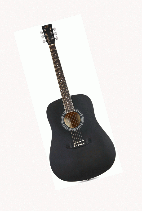 Guitarra Acústica estilo Tejana SX SD104BK