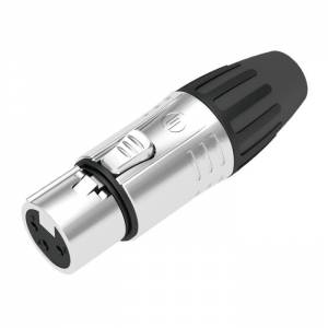 Conector XLR hembra de 3 pines Seetronic SCMF3