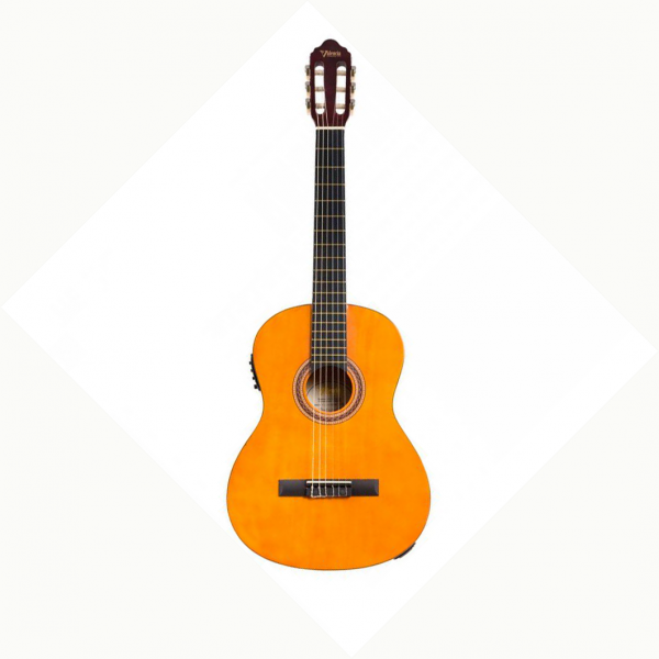 Guitarra electroacústica cuerdas de Nylon Valencia VC104E