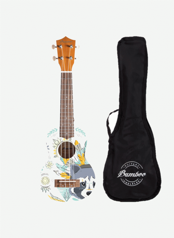 Ukelele Soprano Bamboo Boho