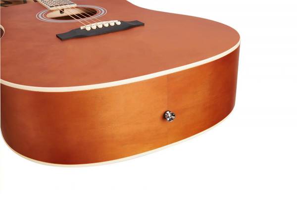 Guitarra electroacústica de metal SX SD104BREQ - Image 3