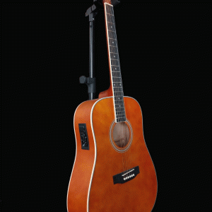 Guitarra electroacústica de metal SX SD104BREQ