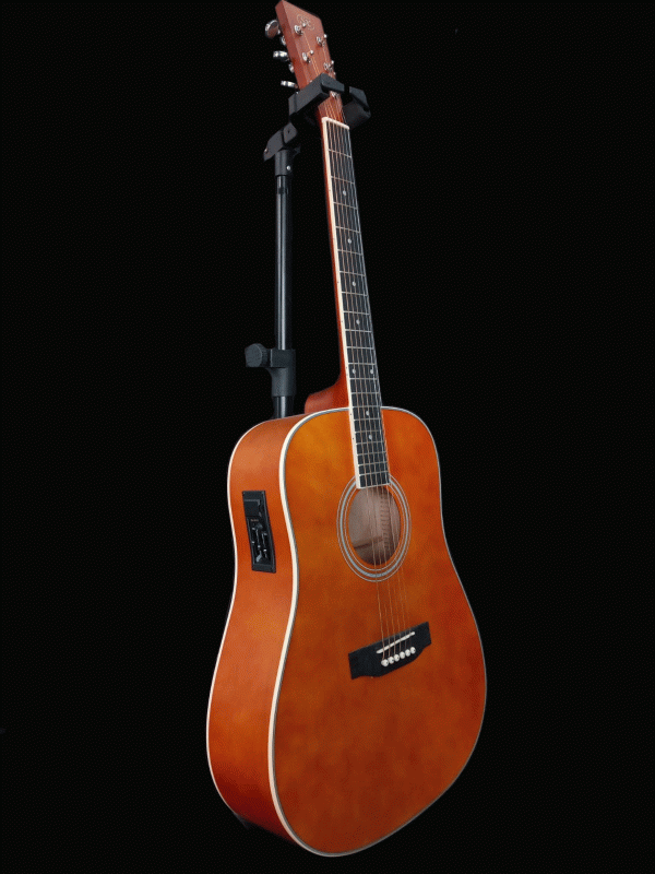 Guitarra electroacústica de metal SX SD104BREQ