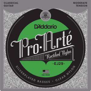 Juego de cuerdas de nailon tensión moderada D´Addario EJ29