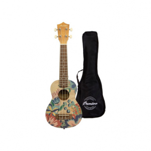 Ukelele Soprano Bamboo CARAMELLE