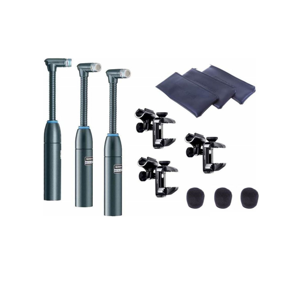 Kit de Micrófonos para Instrumento SHURE BETA98AMP/C-3PK