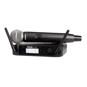Micrófono Inalámbrico de Mano Digital SHURE GLXD24SM58