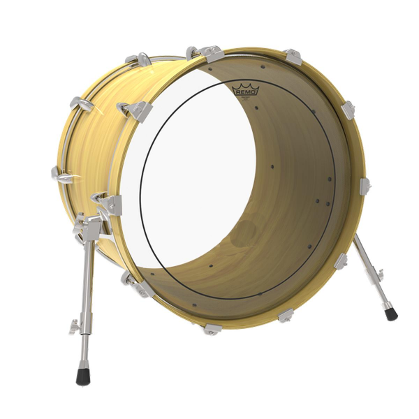 Parche de 20" Remo Pinstripe Clear RIPS1320 - Image 2