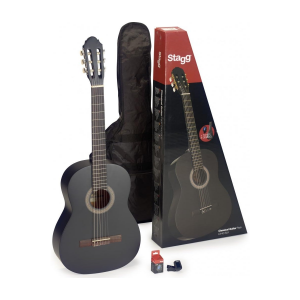 Guitarra Acústica Stagg C440BLKPACK