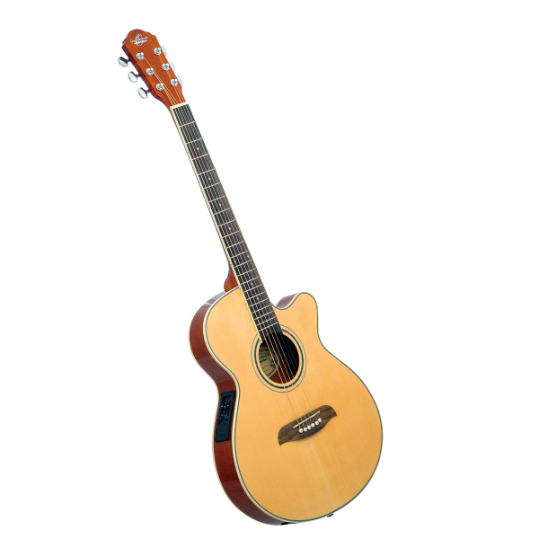 Guitarra Electroacústica cuerdad de metal Oscar Schmidt OG8CEN - Image 3