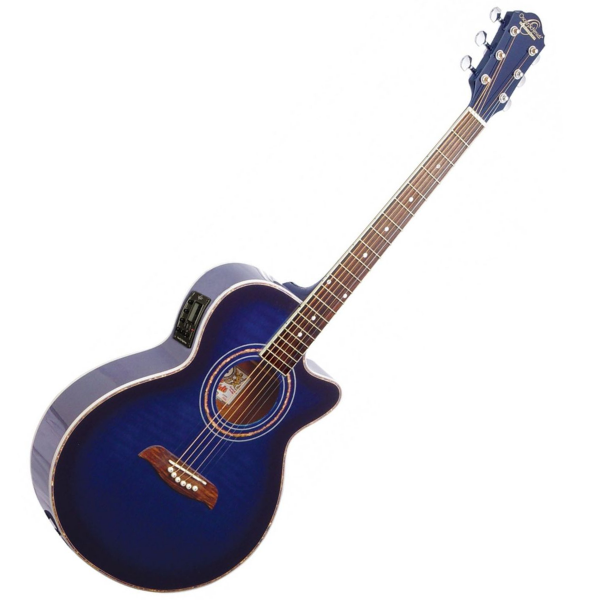 Guitarra Electroacústica Oscar Schmidt OG10CEFTBL - Image 2