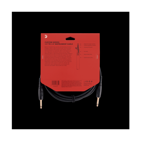 Cable para Instrumento de 3 mts D´Addario DAPWGRA10 - Image 3